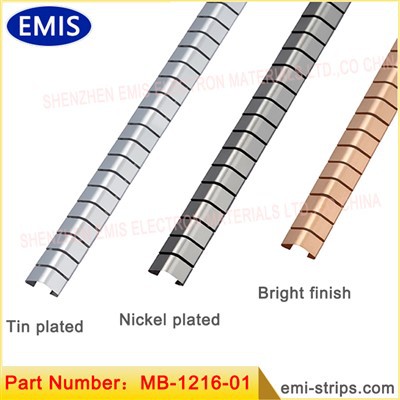 Enkelt spor BeCu Finger Stock